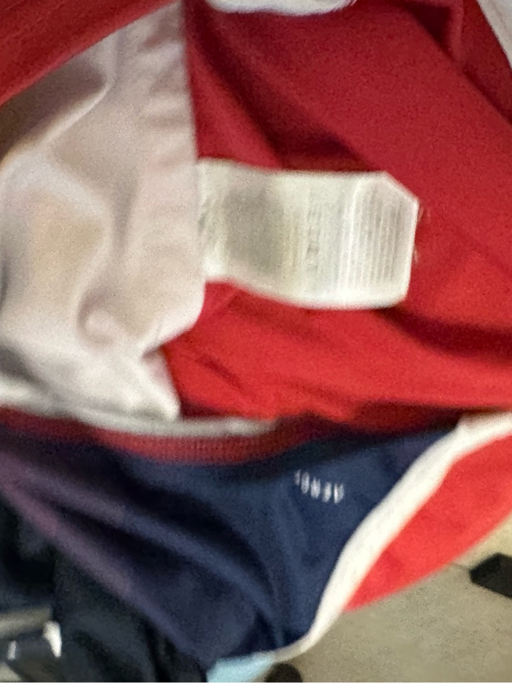 adidas Kids FC Dallas Short Sleeve Jersey in Red & Navy - Picture 6 of 6